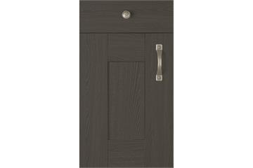 Oakgrain Graphite Shaker Kitchens-wilton oakgrain graphite door.