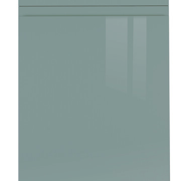 Jayline High Gloss Dust Grey J Profile Kitchen Doors