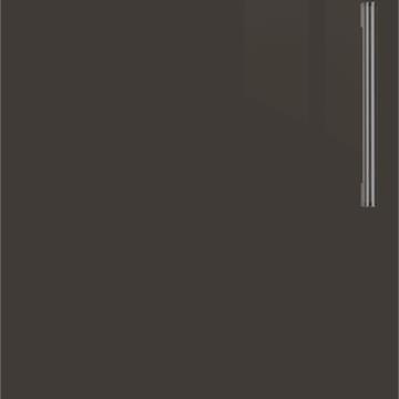 Plain Slab Gloss Graphite Kitchen Doors