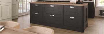 Wilton Oakgrain Graphite Kitchens