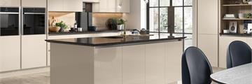 Supergloss Cashmere Kitchen Doors