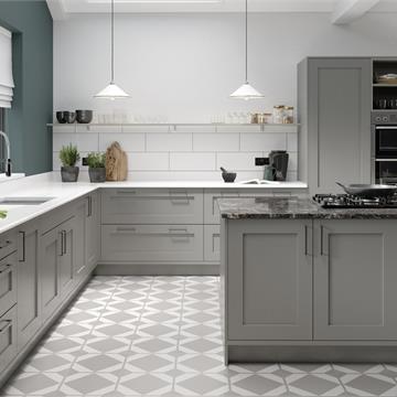 Hadley Dust Grey Timber Frame Kitchens