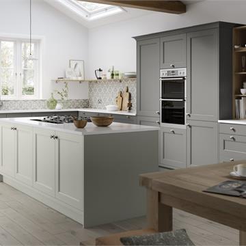 Thornbury Dove Grey Timber Frame Kitchens