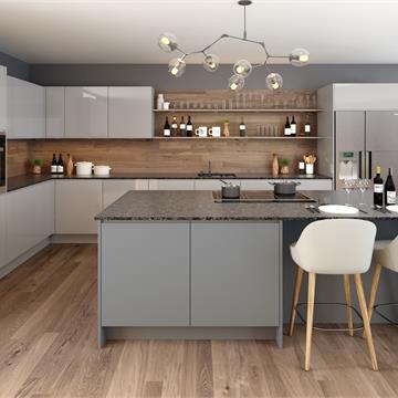 Jayline Gloss Grey Kitchens