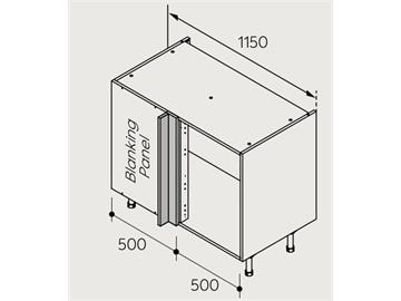 What is a corner unit?