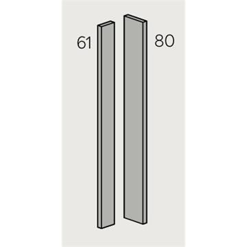 Two part corner post and flexible corner planning