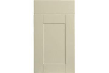 Shaker Matt Alabaster Kitchens-Shaker Alabaster