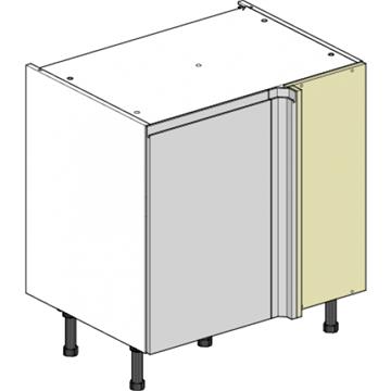1050 blind corner base 800 cabinet jpull with 400 door right