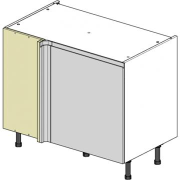 1100 blind corner base 1000 cabinet jpull with 600 door left