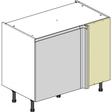 1100 blind corner base 1000 cabinet jpull with 600 door right