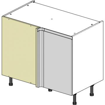 1050 blind corner base 1000 cabinet jpull with 400 door left