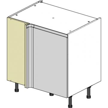 1050 blind corner base 800 cabinet jpull with 400 door left