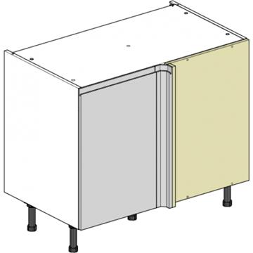 1100 blind corner base 1000 cabinet jpull with 450 door right