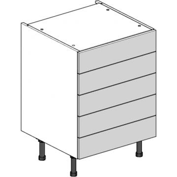 5 drawer unit 600