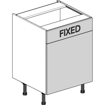 drawerline hob sink unit 600 dummy drawer