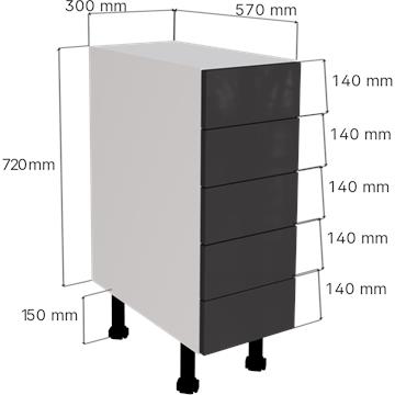 firbeck_gloss_graphite-5_drawer_unit_300-measurements
