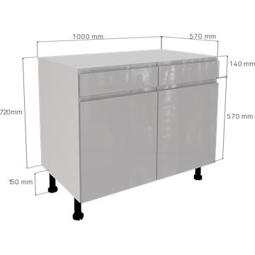 jayline_gloss_light_grey-drawerline_double_base_unit_1000-measurements