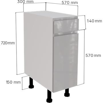 jayline_gloss_light_grey-drawerline_single_base_unit_300-measurements