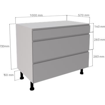 jayline_matt_dust_grey-3_drawer_unit_1000-measurements