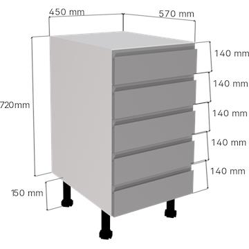 jayline_matt_dust_grey-5_drawer_unit_450-measurements