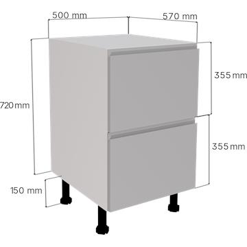 jayline_matt_light_grey-2_drawer_unit_500-measurements