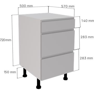 jayline_matt_light_grey-3_drawer_unit_500-measurements