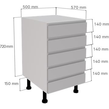jayline_matt_light_grey-5_drawer_unit_500-measurements