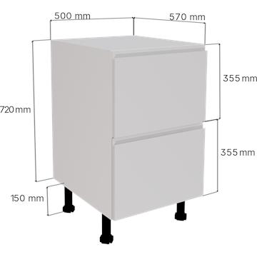 jayline_matt_white-2_drawer_unit_500-measurements