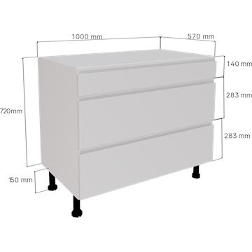jayline_matt_white-3_drawer_unit_1000-measurements