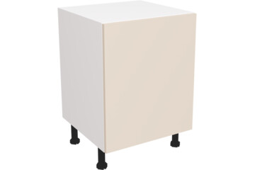 Matt Cashmere Kitchens-firbeck matt cashmere highline single base unit 600