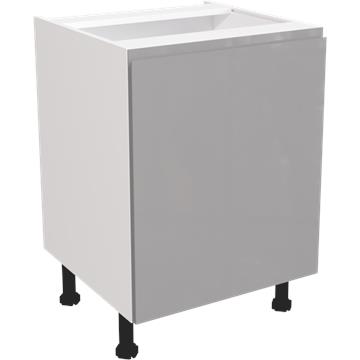 jayline gloss dust grey highline hob sink unit 600