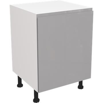 jayline gloss dust grey highline single base unit 600