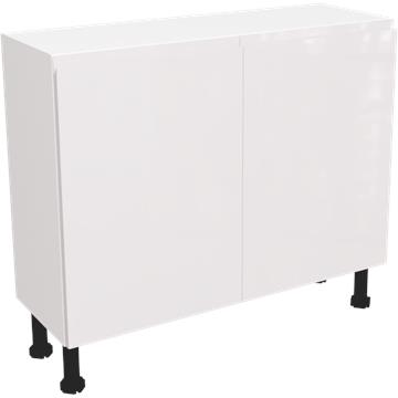 jayline gloss white slim base unit 1000