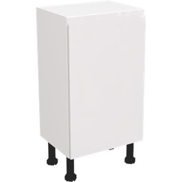 jayline gloss white slim base unit 450