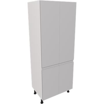 jayline matt dust grey double larder unit 800