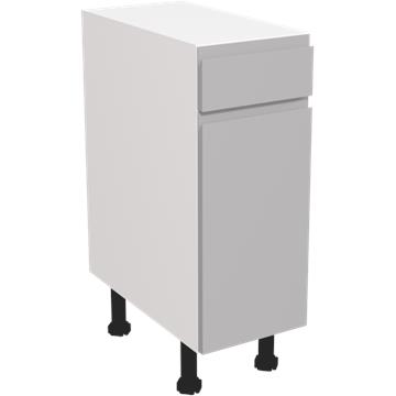 jayline matt dust grey drawerline single base unit 300