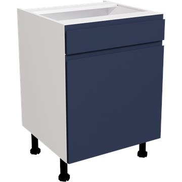jayline matt indigo blue drawerline hob sink unit 600