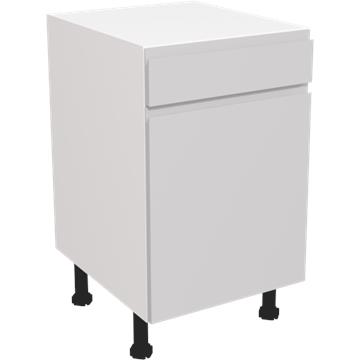 jayline matt light grey drawerline single base unit 500