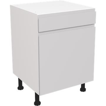 jayline matt light grey drawerline single base unit 600