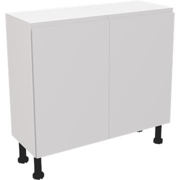 jayline matt light grey slim base unit 900