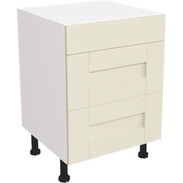 wilton oakgrain cream 3 drawer unit 600