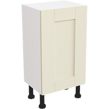 wilton oakgrain cream slim base unit 450