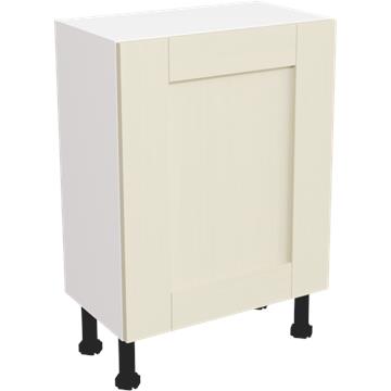 wilton oakgrain cream slim base unit 600