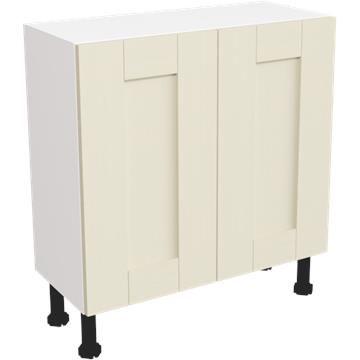 wilton oakgrain cream slim base unit 800