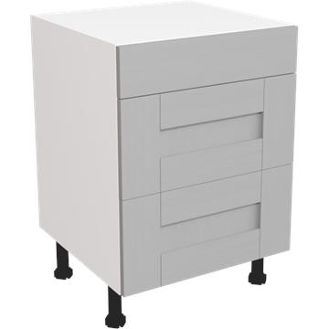 wilton oakgrain dust grey 3 drawer unit 600