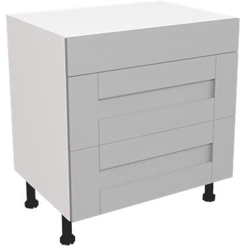 wilton oakgrain dust grey 3 drawer unit 800