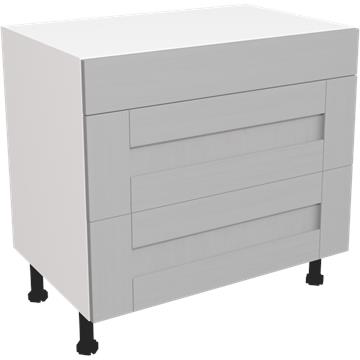wilton oakgrain dust grey 3 drawer unit 900