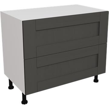 wilton oakgrain graphite 2 drawer unit 1000