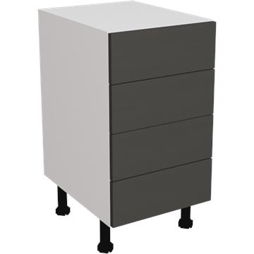wilton oakgrain graphite 4 drawer unit 450