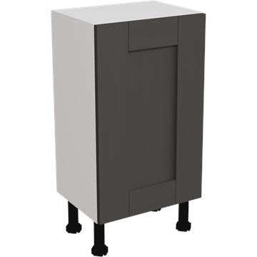 wilton oakgrain graphite slim base unit 450